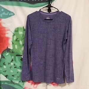 ⛵ 5/$15 Under Armour Heat Gear Purple Long Sleeve Shirt